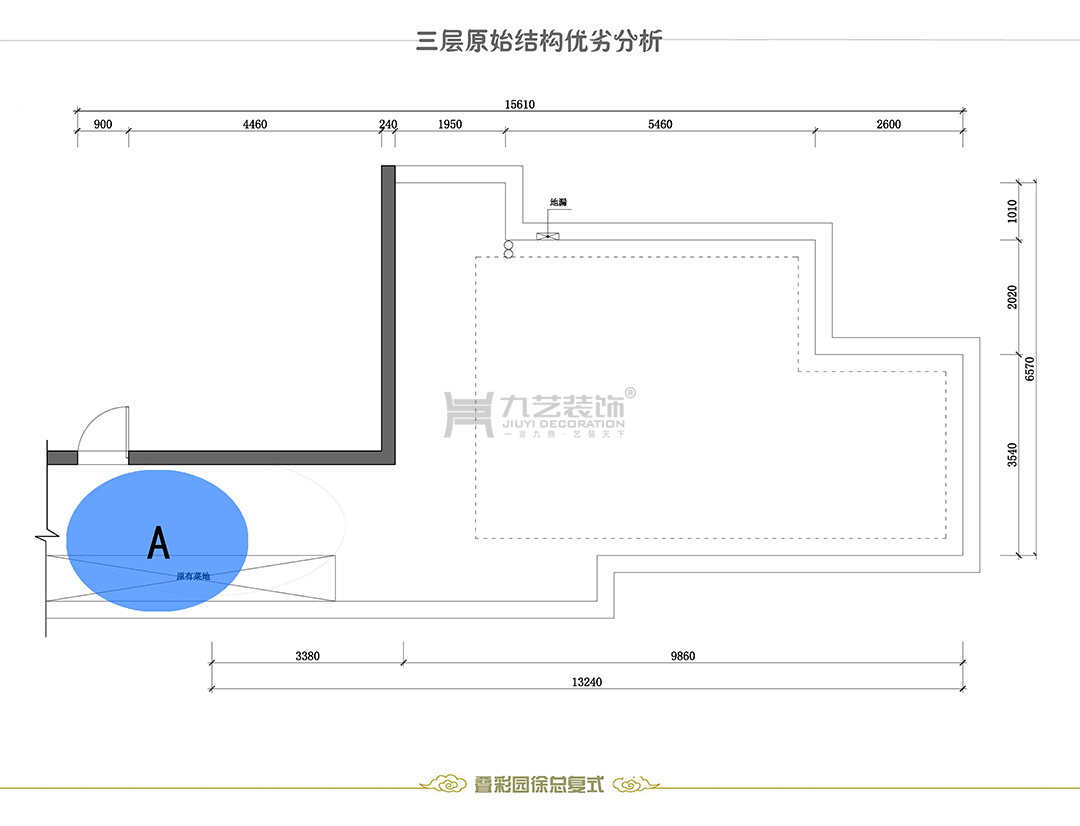 頂層平麵布置及立麵索引圖