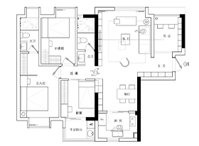 天麟府（fǔ）·臻林-245㎡繁華（huá）之外-悠然之境